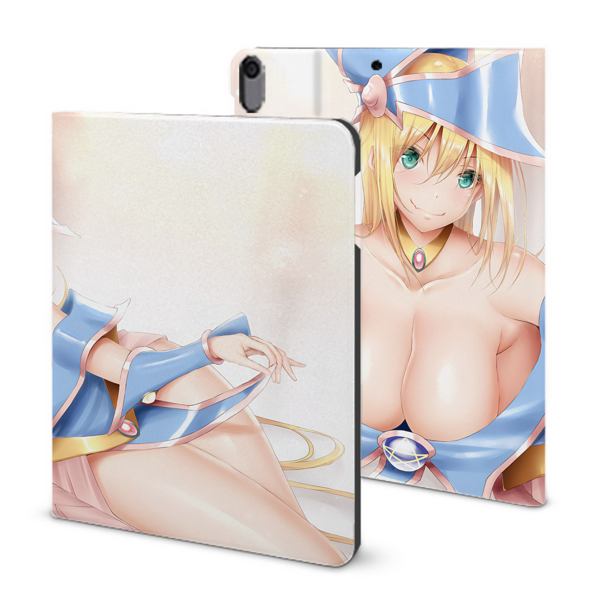 （画像用） 遊☆戯☆王 Yu-Gi-Oh! IPad ケース ブック型 PUレザー TPU 耐衝撃 軽量 薄型 ペン収納なし 全面保護 IPad 各モデル対応